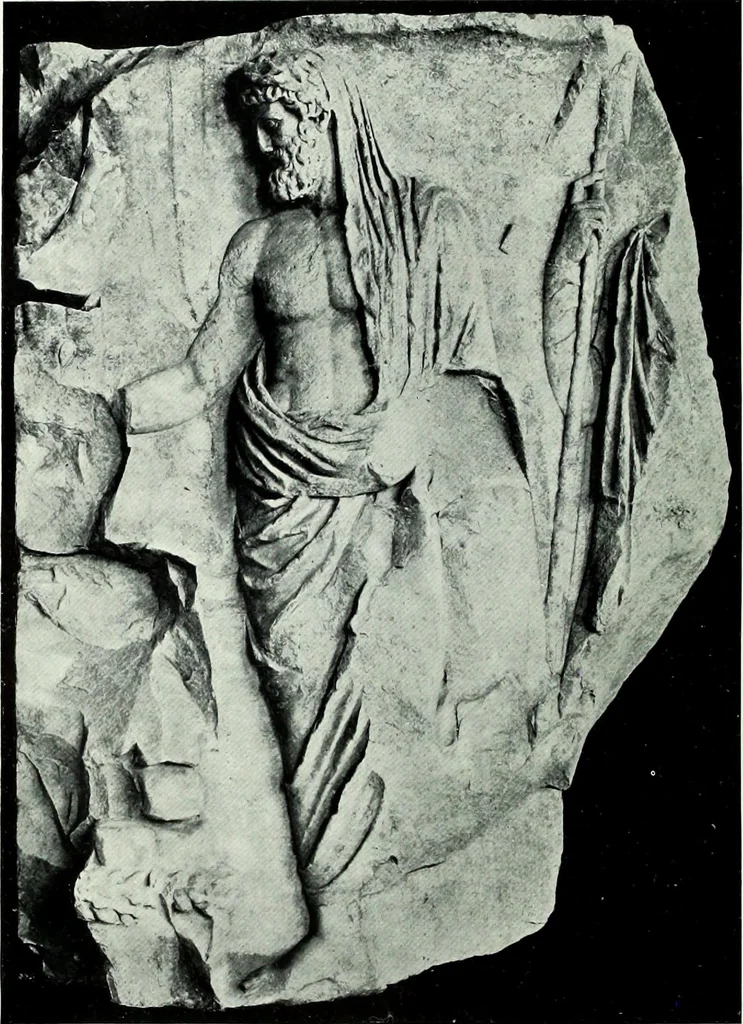 An illustration from Roman sculpture from Augustus to Constantine, 1907, leaf 107