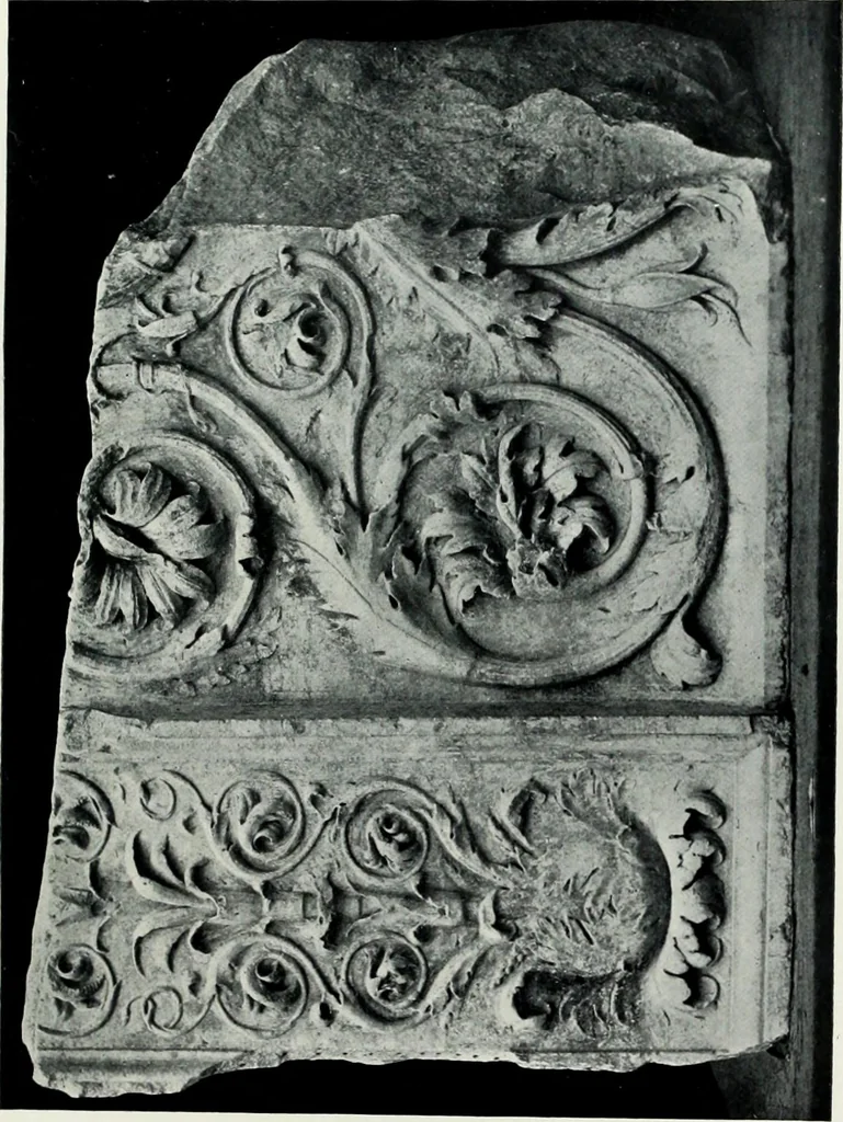 An illustration from Roman sculpture from Augustus to Constantine, 1907, leaf 118