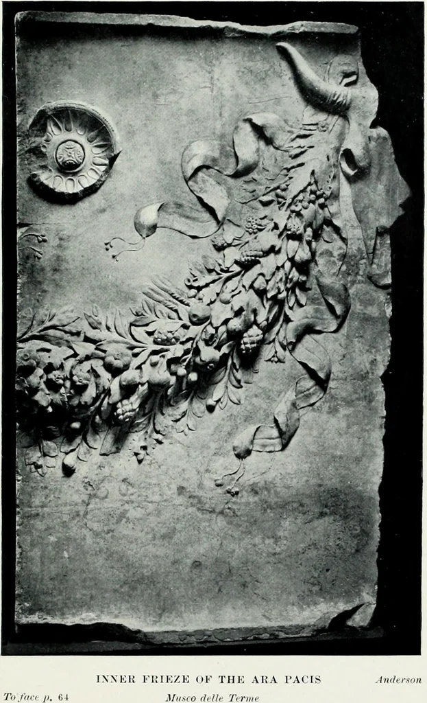 An illustration from Roman sculpture from Augustus to Constantine, 1907, leaf 128