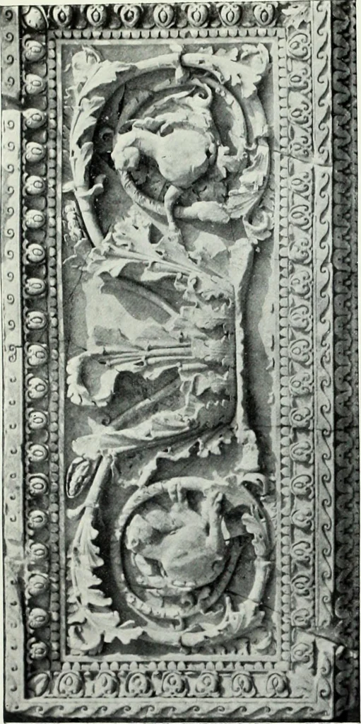 An illustration from Roman sculpture from Augustus to Constantine, 1907, leaf 222