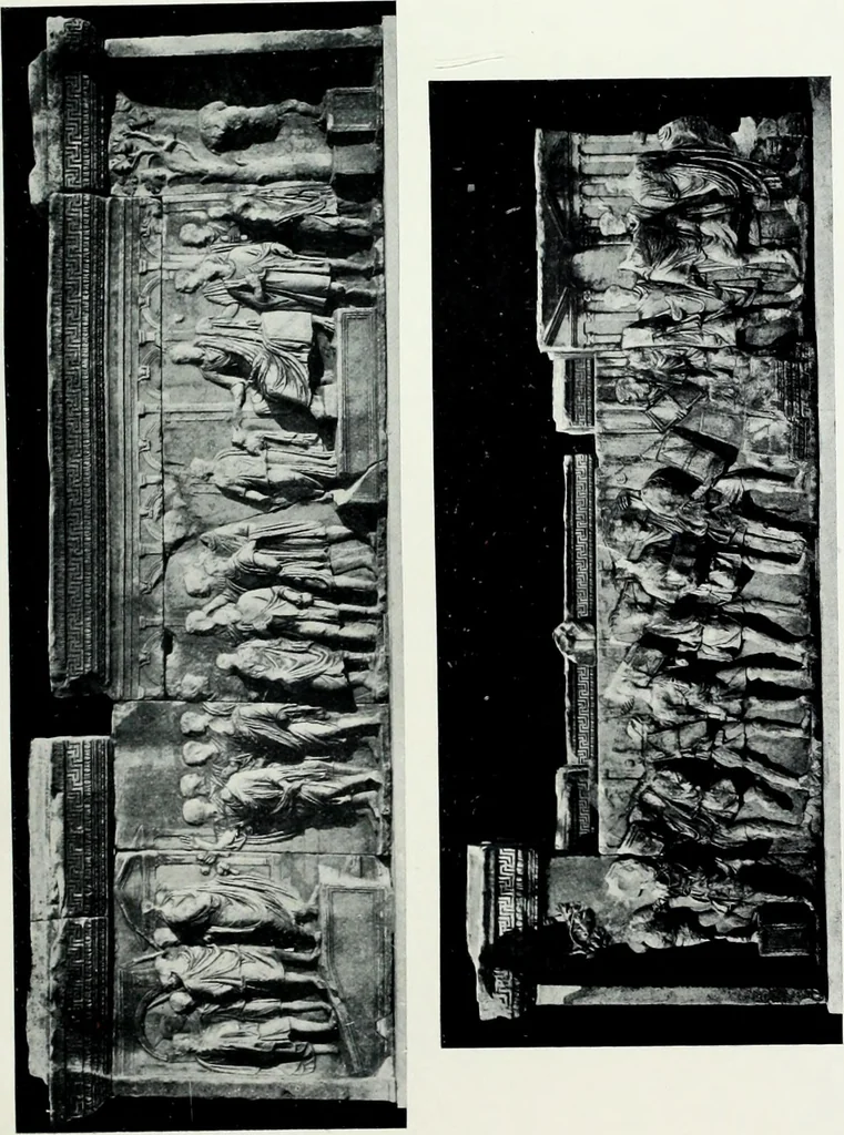 An illustration from Roman sculpture from Augustus to Constantine, 1907, leaf 266