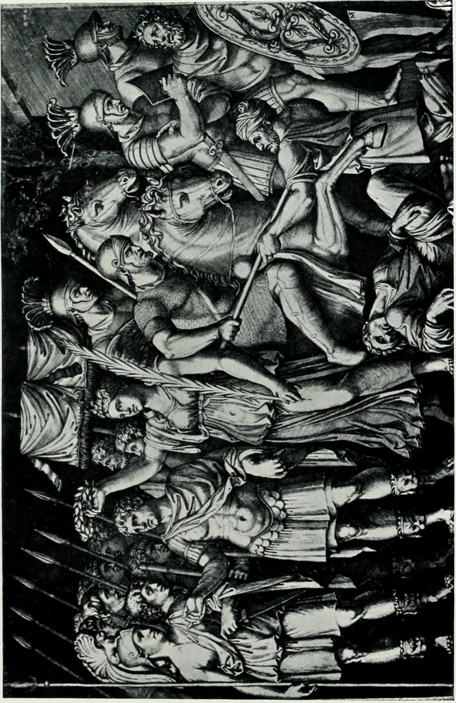 An illustration from Roman sculpture from Augustus to Constantine, 1907, leaf 272