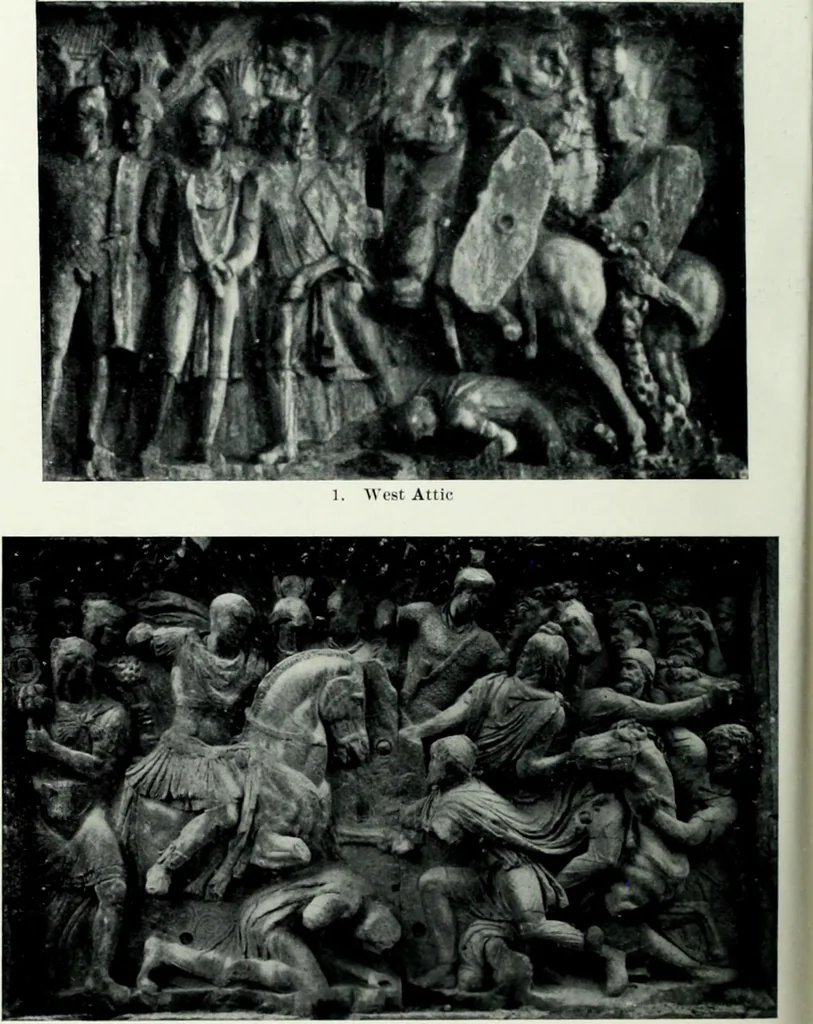 An illustration from Roman sculpture from Augustus to Constantine, 1907, leaf 279