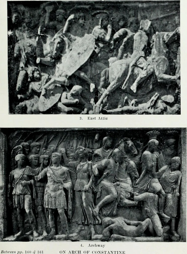 An illustration from Roman sculpture from Augustus to Constantine, 1907, leaf 280
