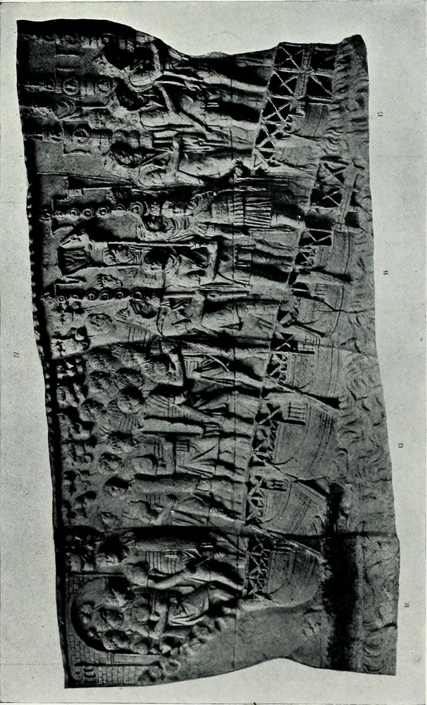 An illustration from Roman sculpture from Augustus to Constantine, 1907, leaf 296