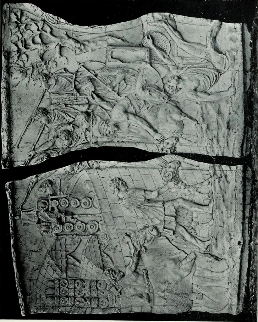 An illustration from Roman sculpture from Augustus to Constantine, 1907, leaf 304