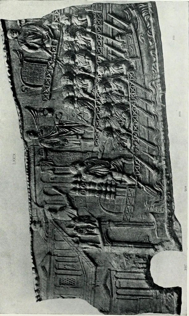 An illustration from Roman sculpture from Augustus to Constantine, 1907, leaf 322