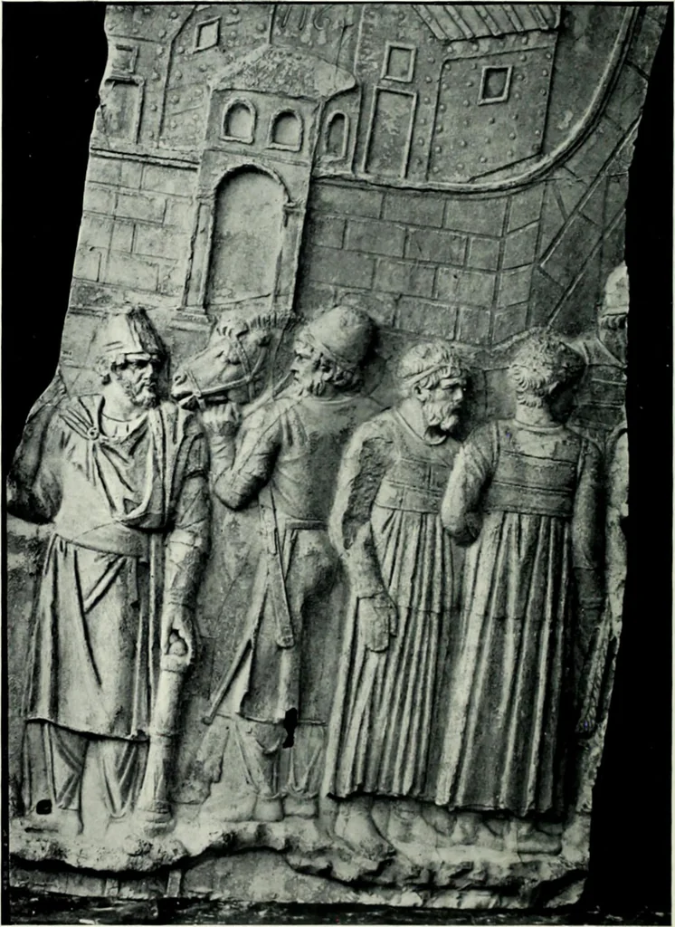 An illustration from Roman sculpture from Augustus to Constantine, 1907, leaf 333