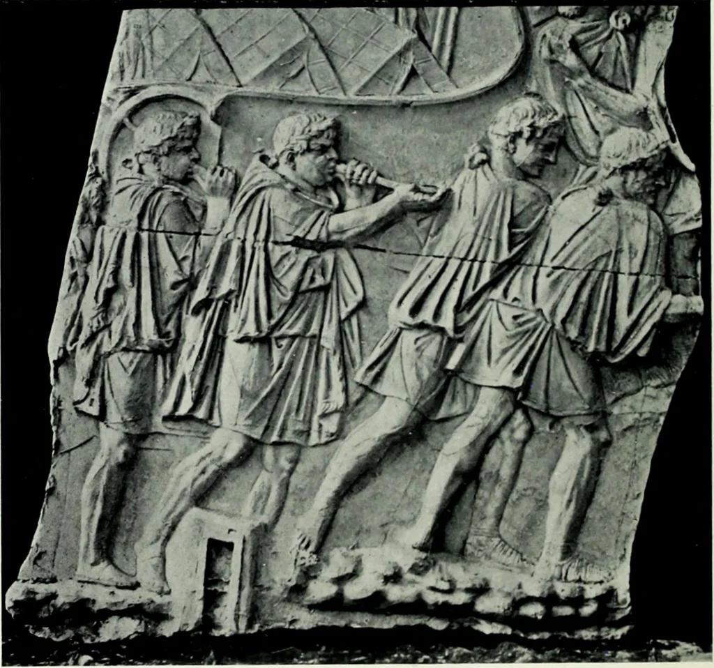 An illustration from Roman sculpture from Augustus to Constantine, 1907, leaf 337