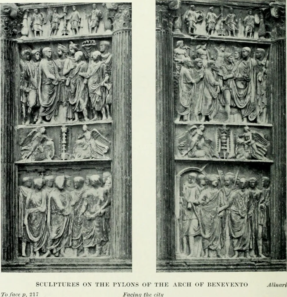 An illustration from Roman sculpture from Augustus to Constantine, 1907, leaf 369