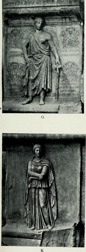 An illustration from Roman sculpture from Augustus to Constantine, 1907, leaf 420