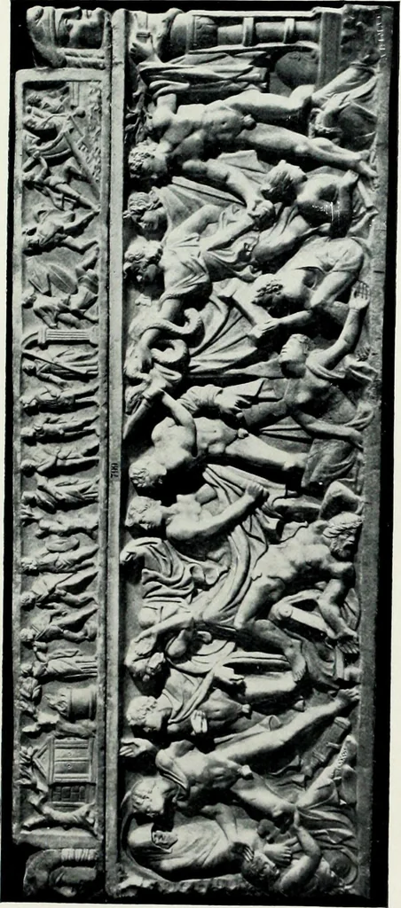 An illustration from Roman sculpture from Augustus to Constantine, 1907, leaf 436