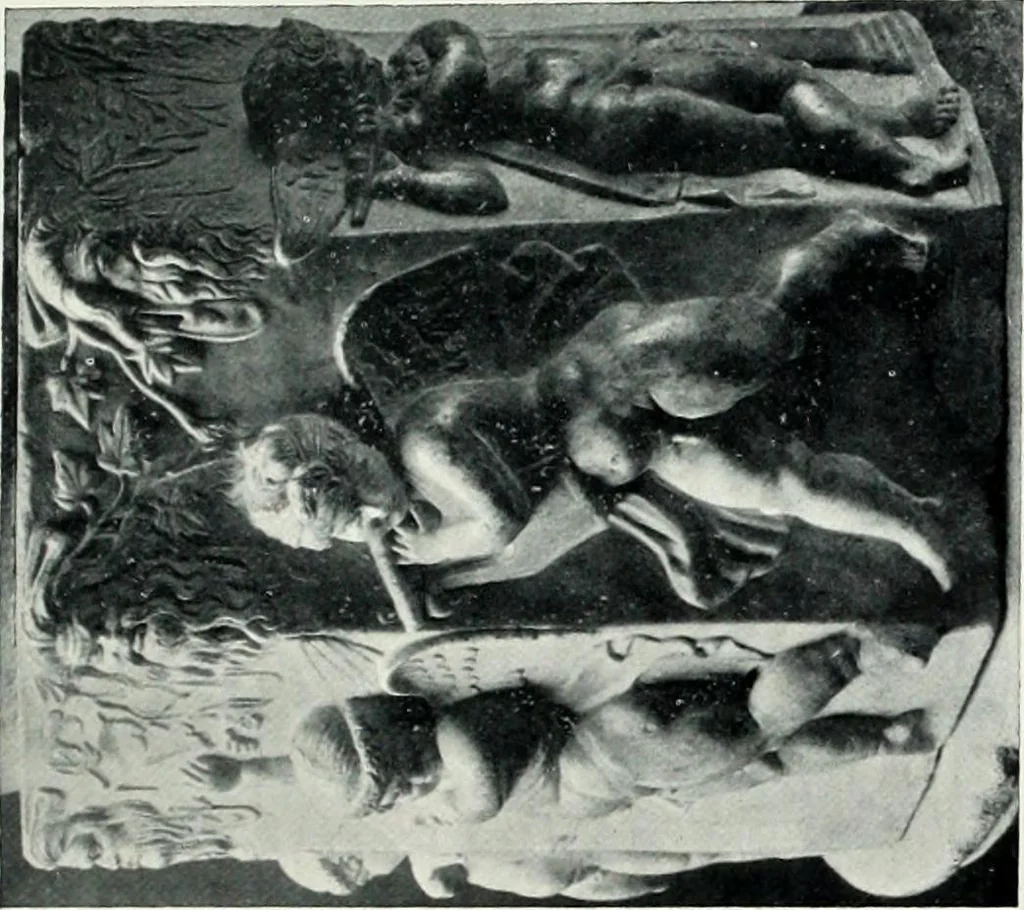 An illustration from Roman sculpture from Augustus to Constantine, 1907, leaf 450