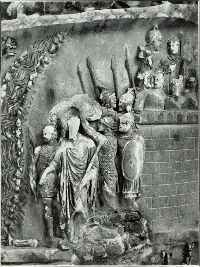 An illustration from Roman sculpture from Augustus to Constantine, 1907, leaf 472