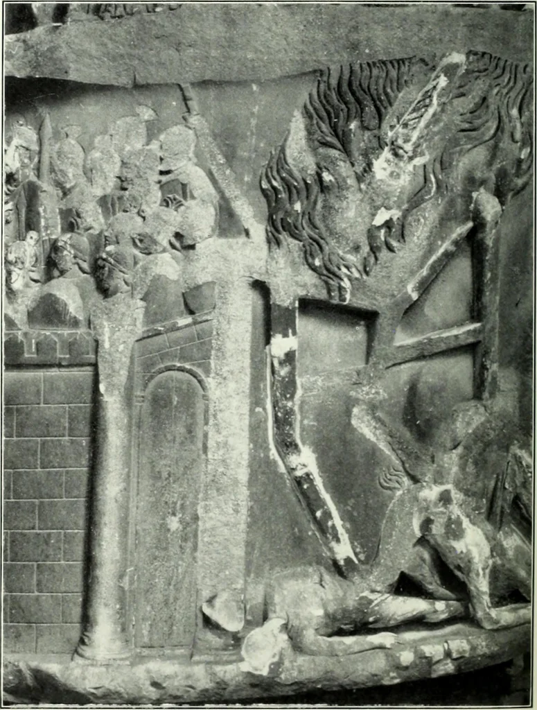 An illustration from Roman sculpture from Augustus to Constantine, 1907, leaf 475