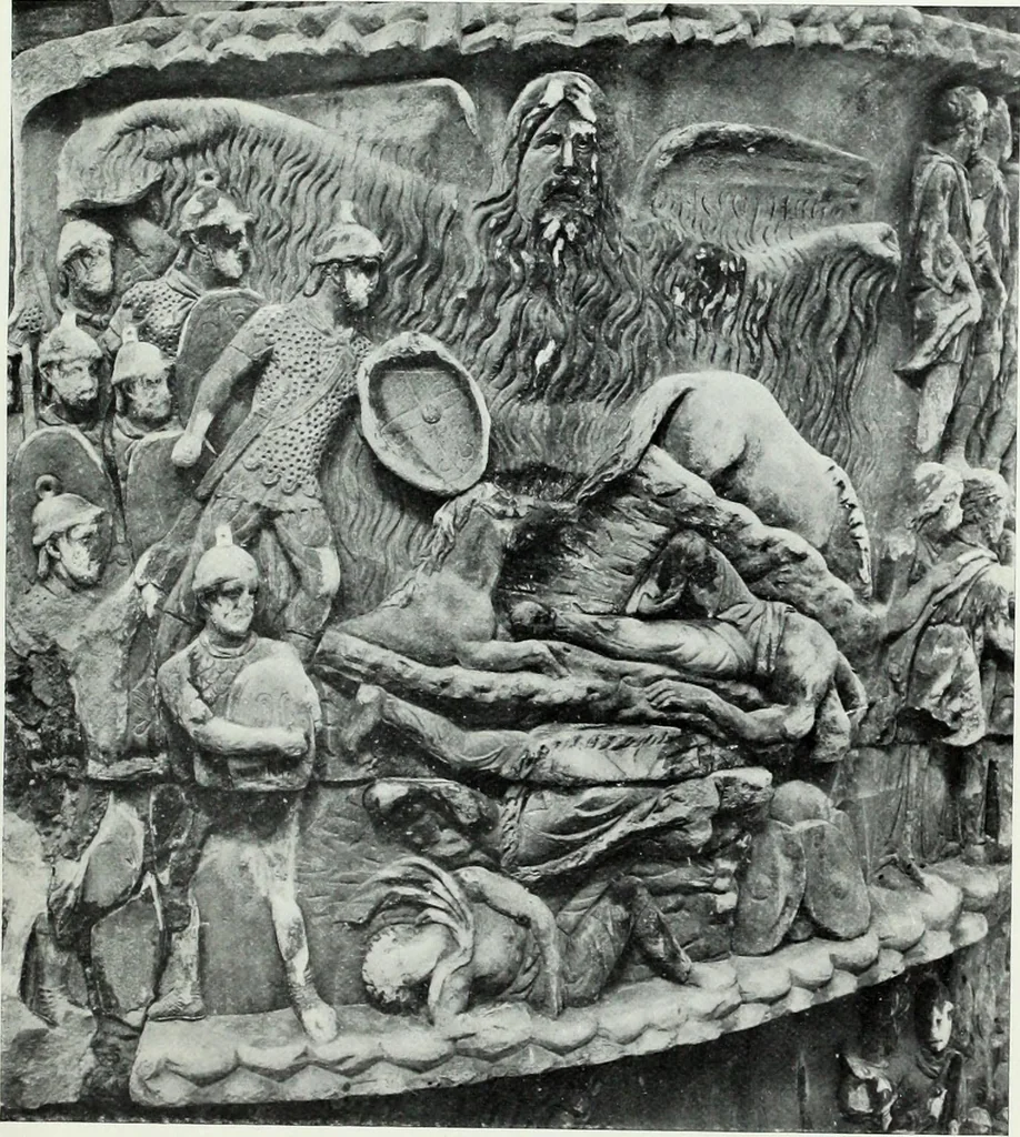 An illustration from Roman sculpture from Augustus to Constantine, 1907, leaf 478