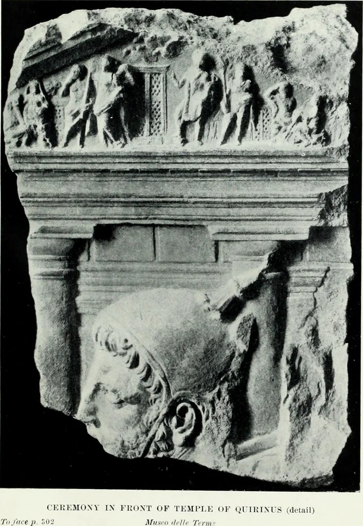 An illustration from Roman sculpture from Augustus to Constantine, 1907, leaf 512