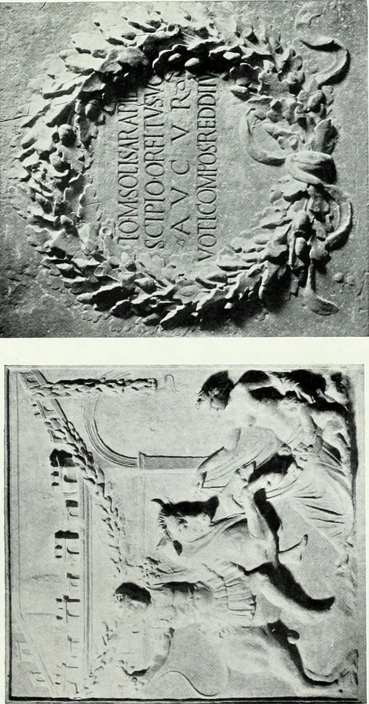 An illustration from Roman sculpture from Augustus to Constantine, 1907, leaf 532