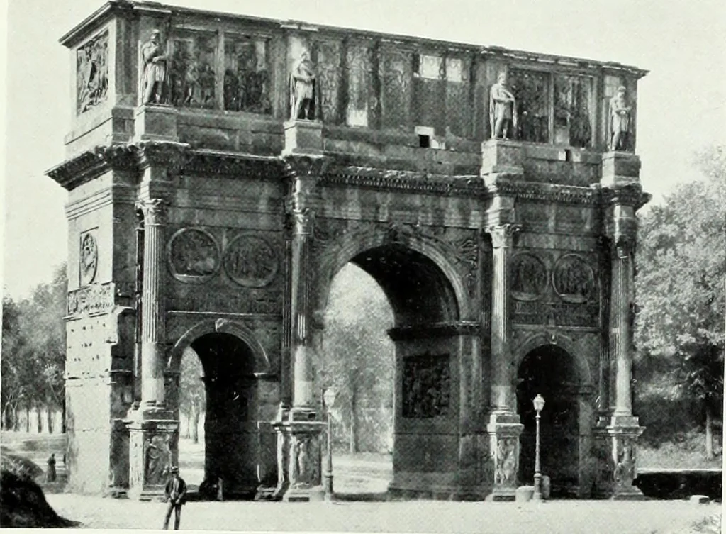 An illustration from Roman sculpture from Augustus to Constantine, 1907, leaf 556