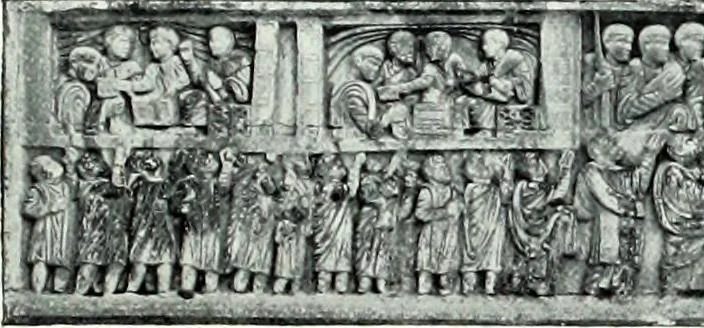 An illustration from Roman sculpture from Augustus to Constantine, 1907, leaf 562