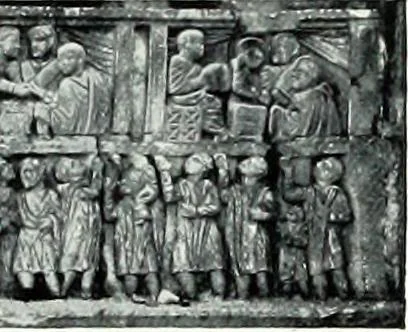 An illustration from Roman sculpture from Augustus to Constantine, 1907, leaf 562
