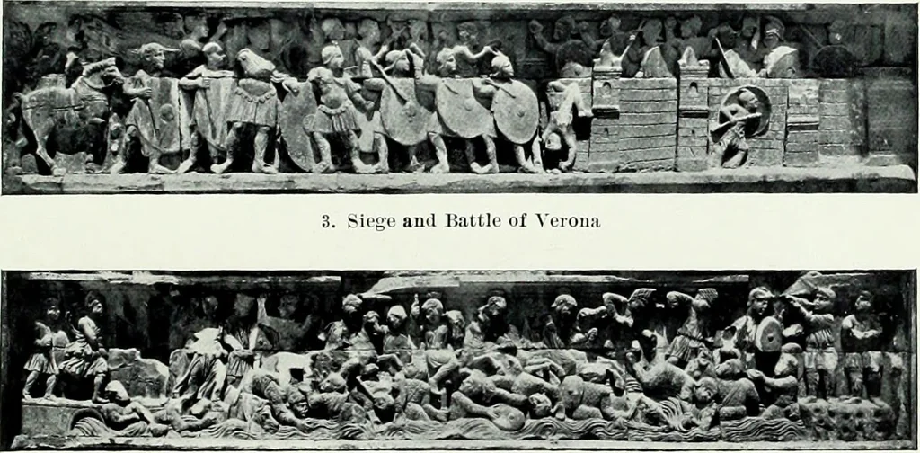 An illustration from Roman sculpture from Augustus to Constantine, 1907, leaf 562