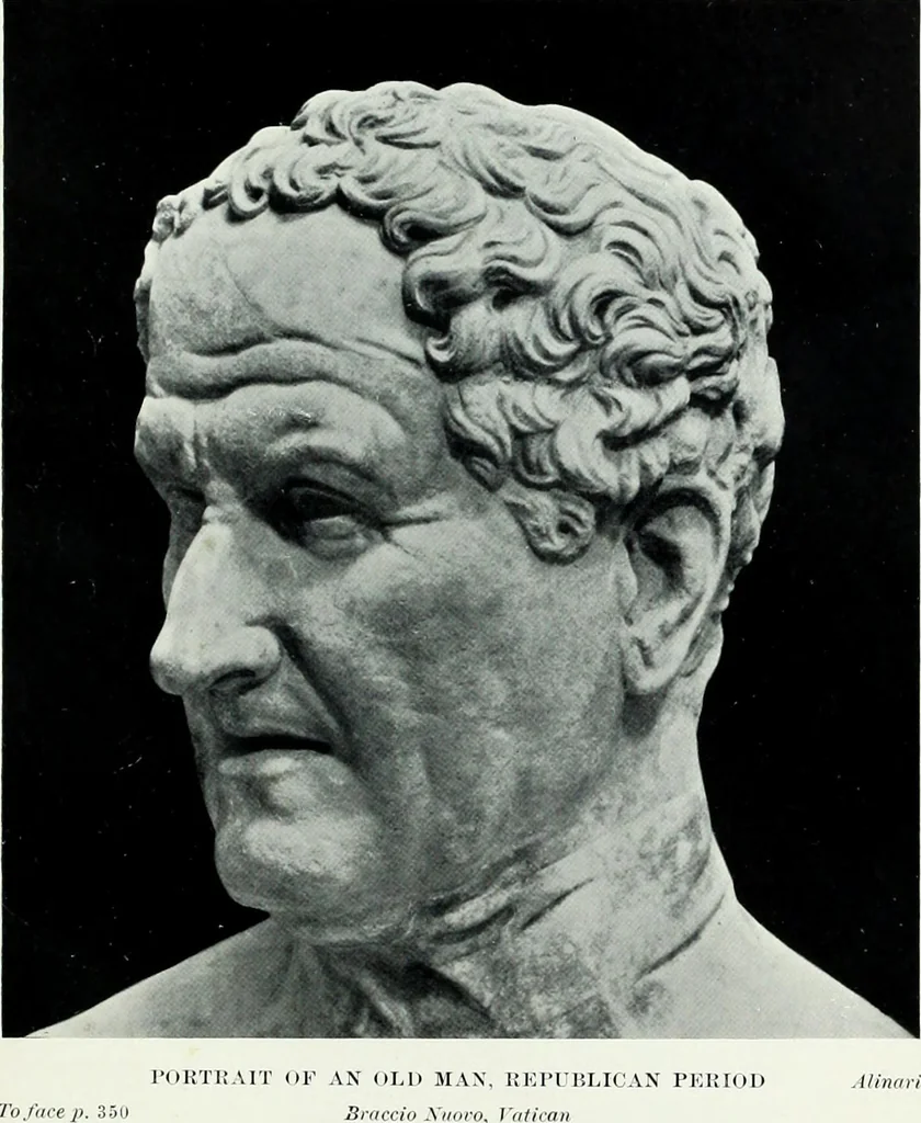 An illustration from Roman sculpture from Augustus to Constantine, 1907, leaf 586