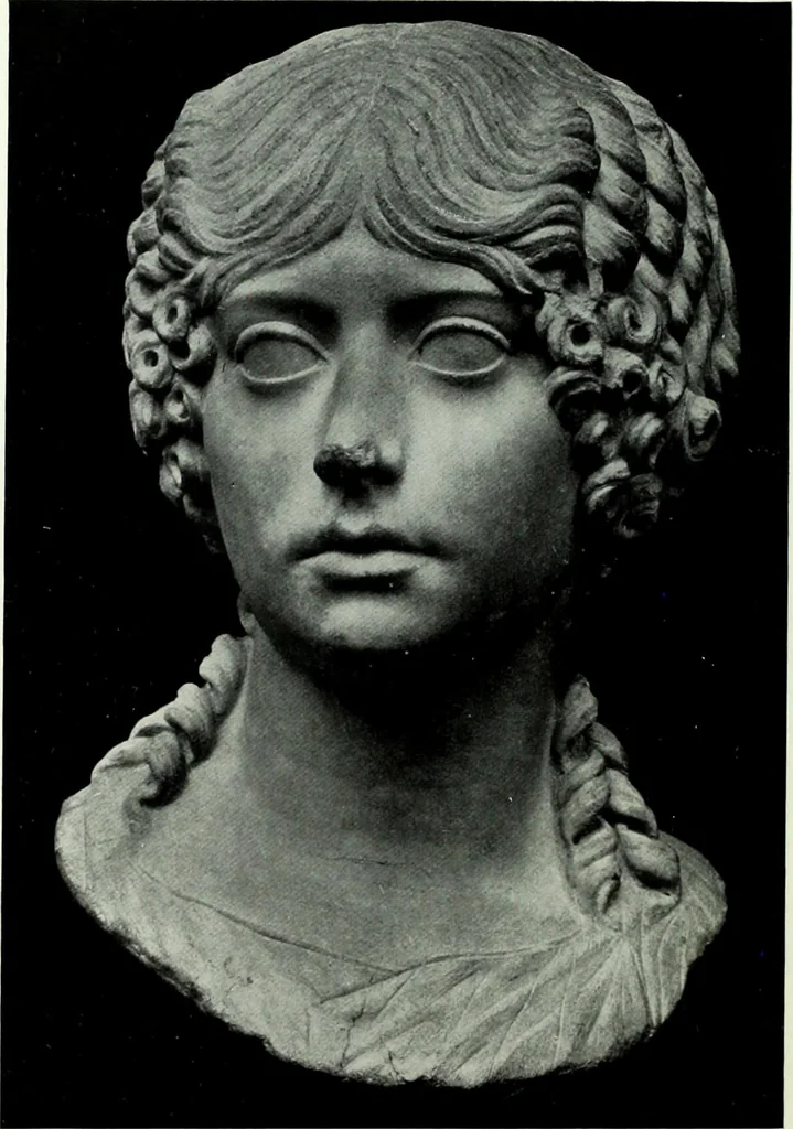 An illustration from Roman sculpture from Augustus to Constantine, 1907, leaf 607