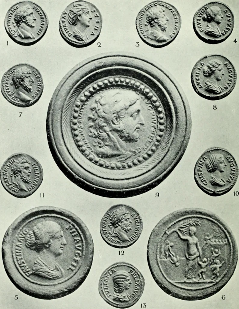 An illustration from Roman sculpture from Augustus to Constantine, 1907, leaf 637