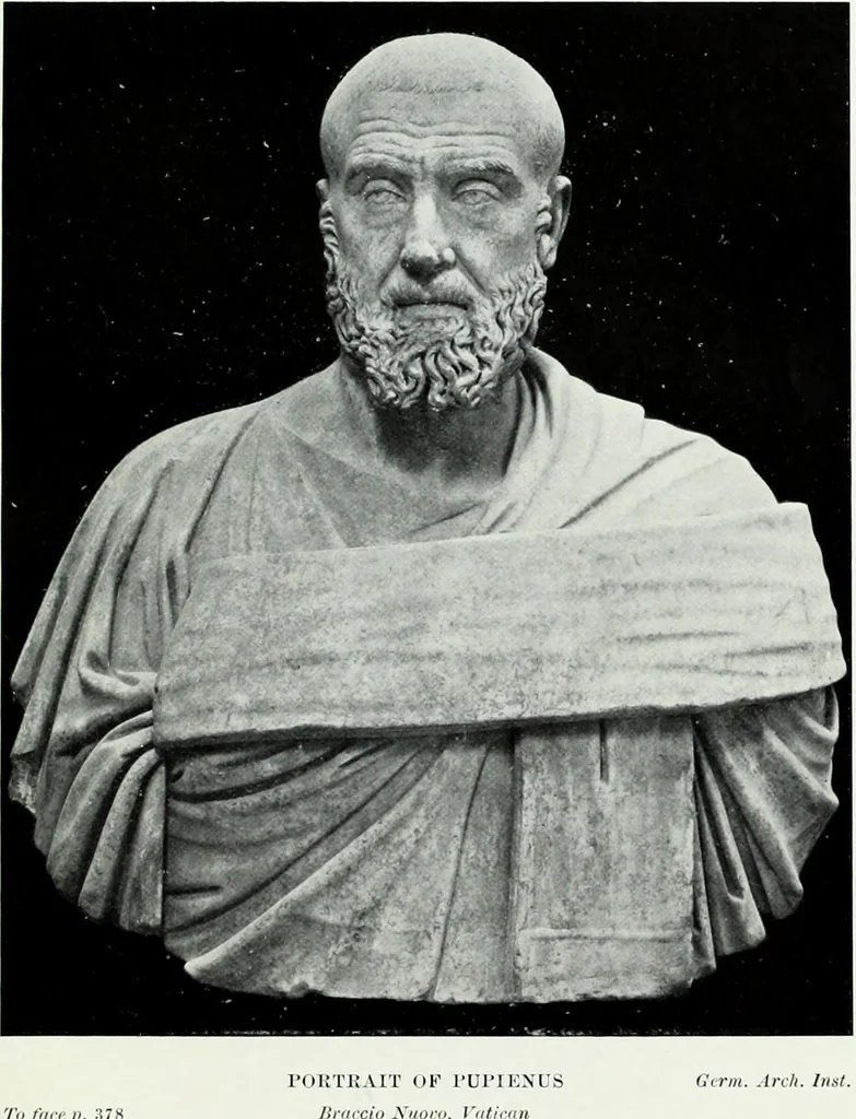 An illustration from Roman sculpture from Augustus to Constantine, 1907, leaf 650