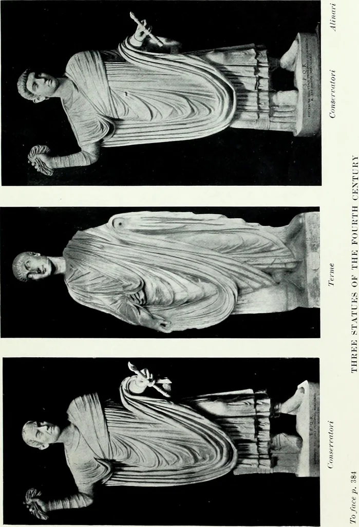 An illustration from Roman sculpture from Augustus to Constantine, 1907, leaf 666