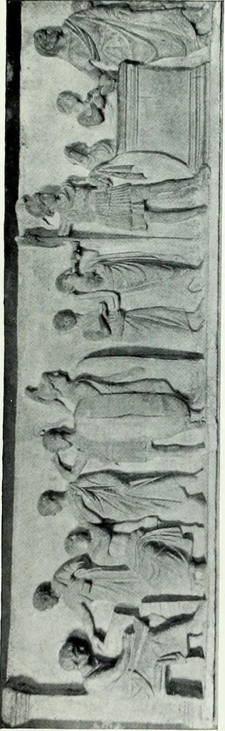 An illustration from Roman sculpture from Augustus to Constantine, 1907, leaf 70
