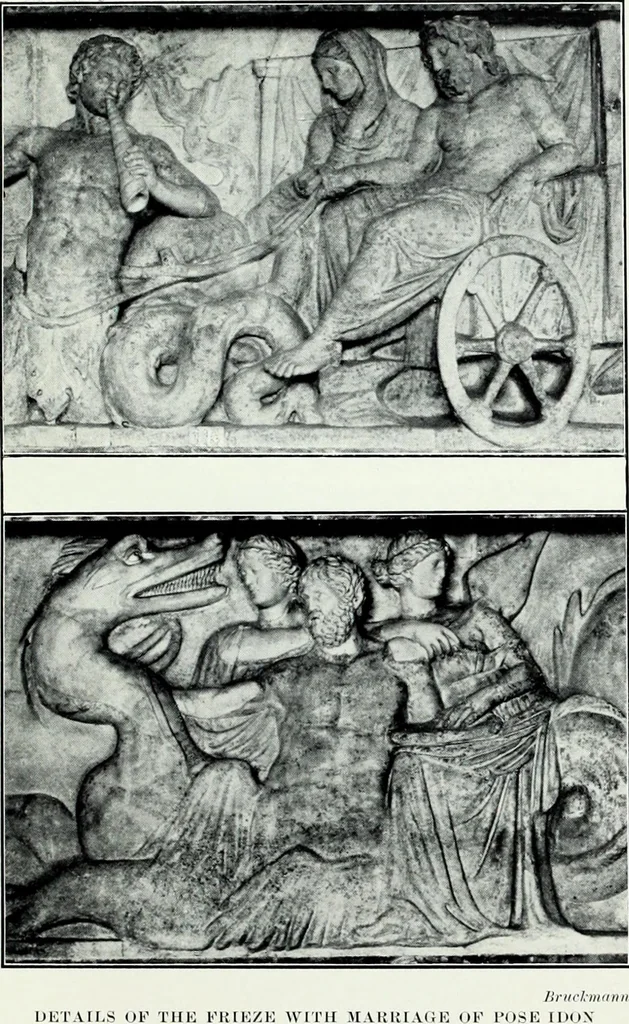 An illustration from Roman sculpture from Augustus to Constantine, 1907, leaf 74