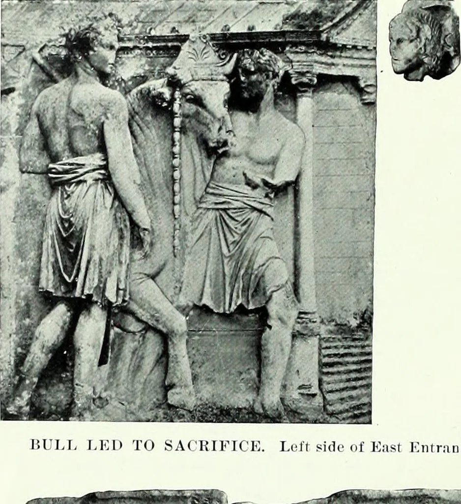 An illustration from Roman sculpture from Augustus to Constantine, 1907, leaf 89