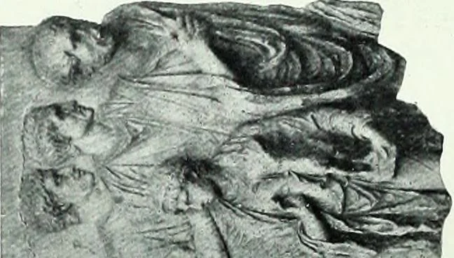 An illustration from Roman sculpture from Augustus to Constantine, 1907, leaf 93