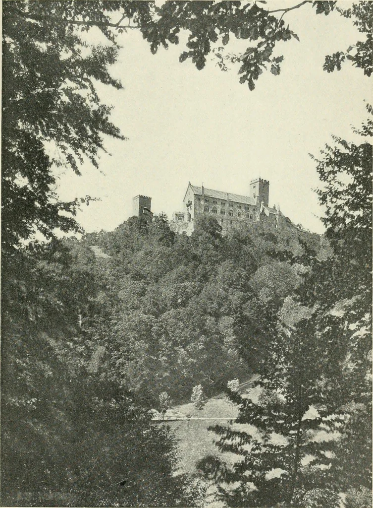 An illustration from Romantic castles and palaces, as seen and described by famous writers;, 1901, leaf 458