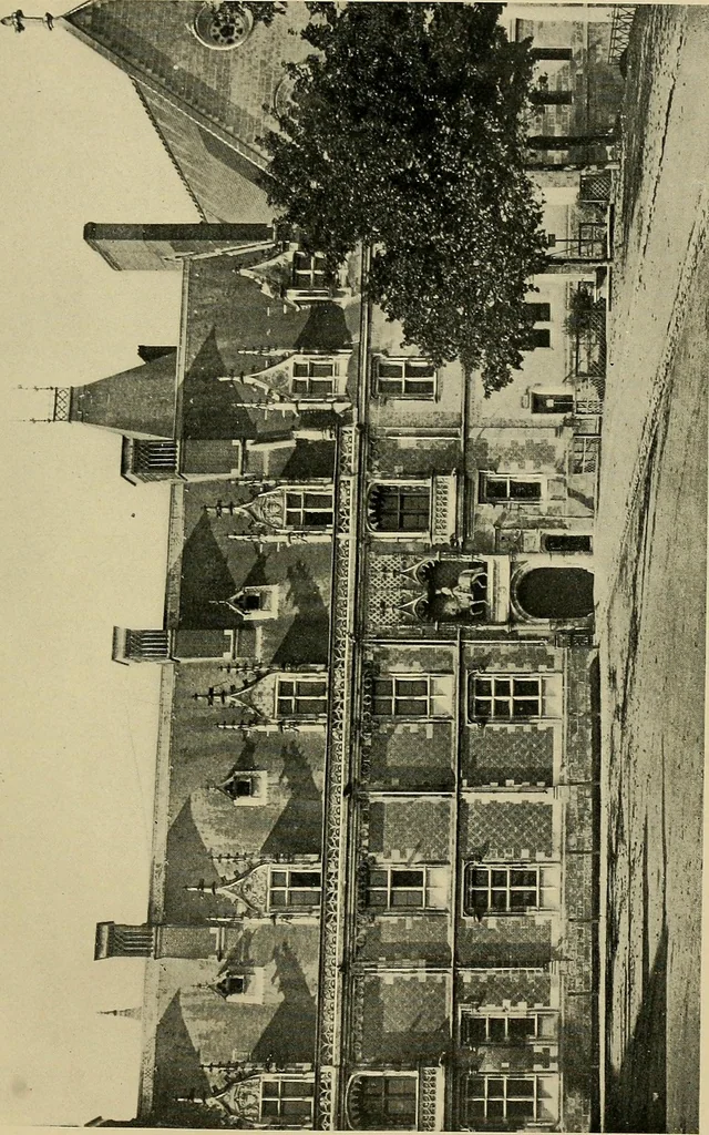 An illustration from Romantic castles and palaces, 1901, leaf 144