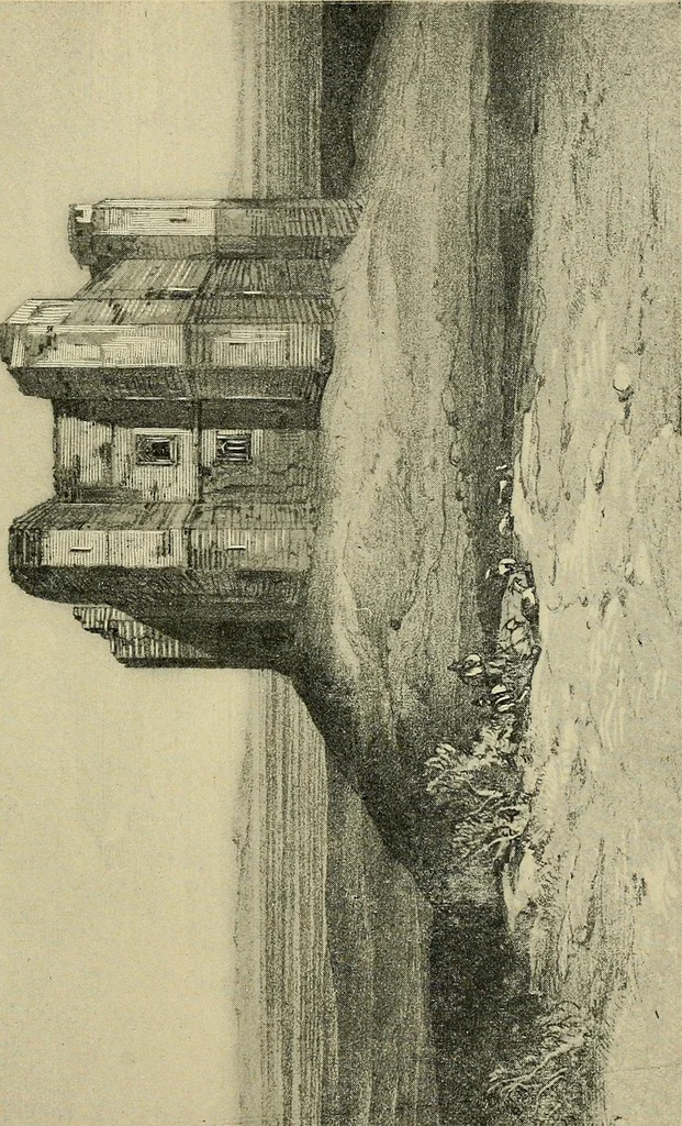 An illustration from Romantic castles and palaces, 1901, leaf 220