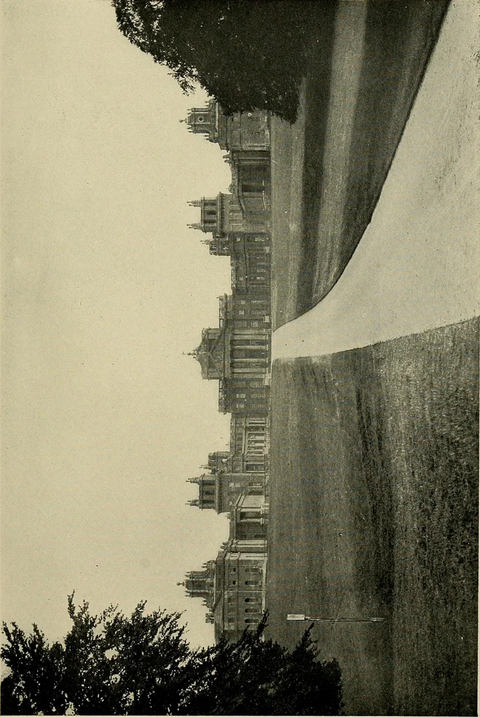An illustration from Romantic castles and palaces, 1901, leaf 508