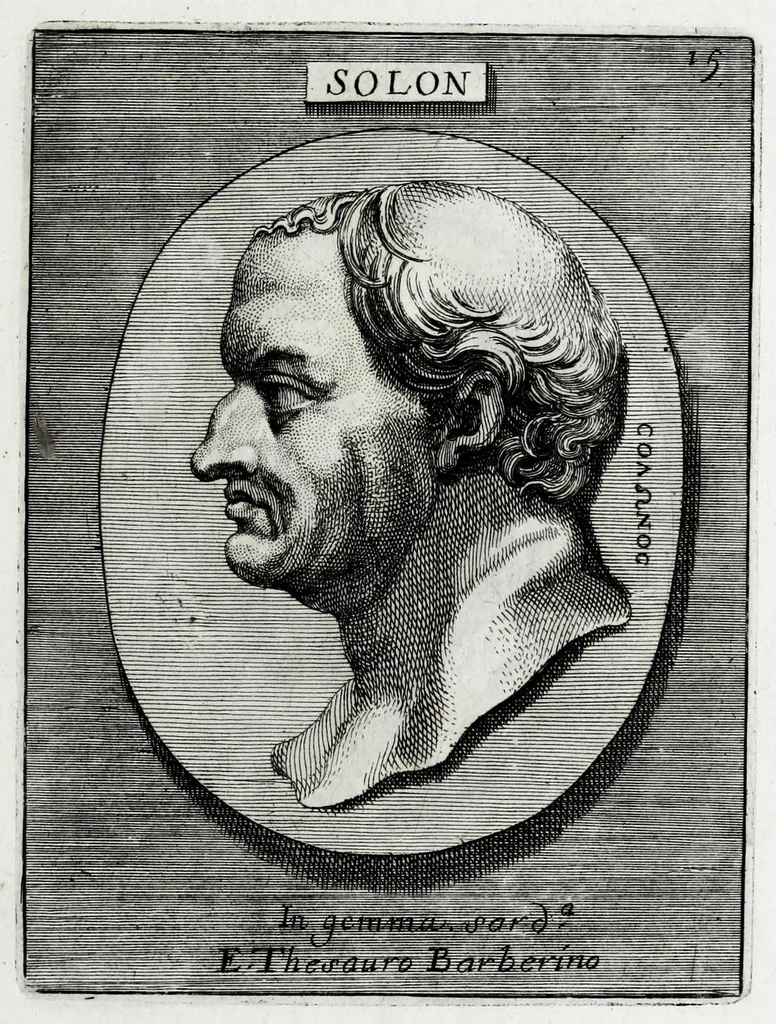 An illustration from Romanum museum, sive, Thesaurus eruditae antiquitatis : in quo gemmae, idola, insignia sacerdotalia, instrumenta sacrificijs inservientia, lucernae, vasa, bullae, armillae, fibulae, claves, annuli, tesserae, styli, strigiles, gutti, phialae lacrymatoriae, vota, signa militaria, &c. centum & septuaginta tabulis aeneis incisa referuntur ac dilucidantur, 1690, leaf 87