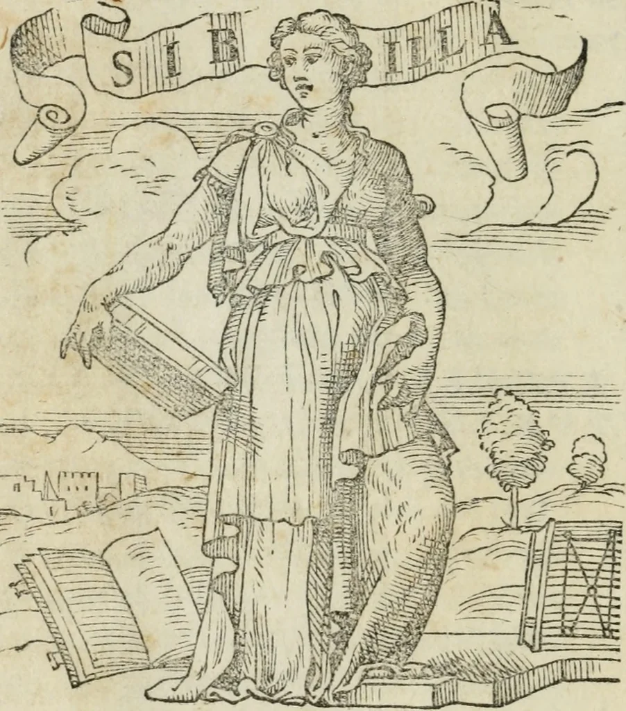 An illustration from Roma ristavrata, et Italia illustrata, 1542, leaf 539
