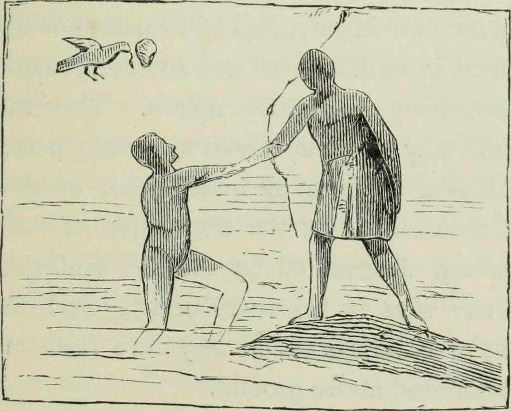 An illustration from Roma Sotterranea; or, Some account of the Roman catacombs especially of the cemetery of San Callisto, compiled from the works of Commendatore de Rossi with the consent of the author, 1869, leaf 146