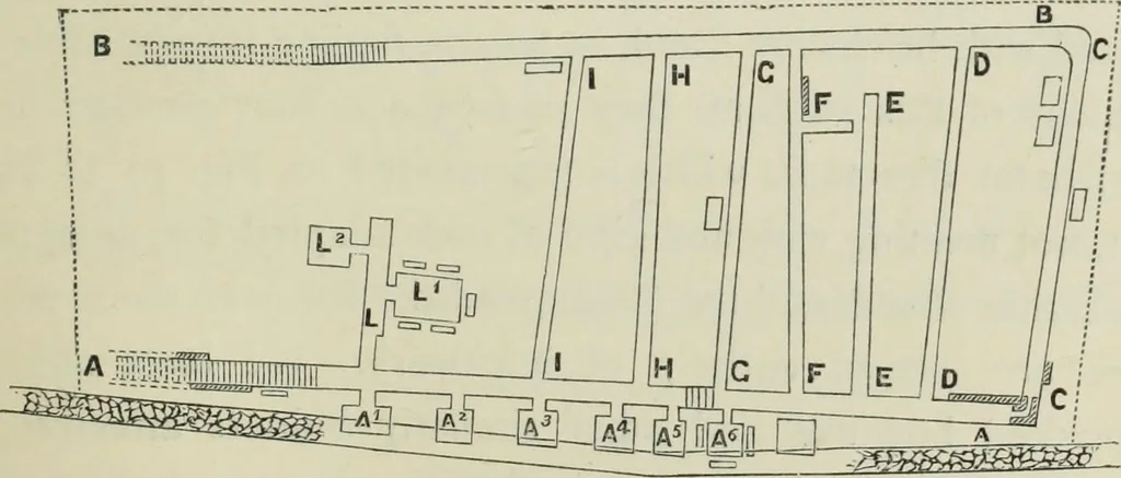 An illustration from Roma Sotterranea; or, Some account of the Roman catacombs especially of the cemetery of San Callisto, compiled from the works of Commendatore de Rossi with the consent of the author, 1869, leaf 370