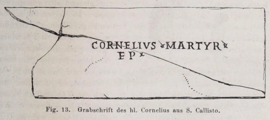 An illustration from Roma sotterranea : die römischen Katakomben. Eine Darstellung der neuesten Forschungen mit Zugrundelegung des Werkes, 1873, leaf 157