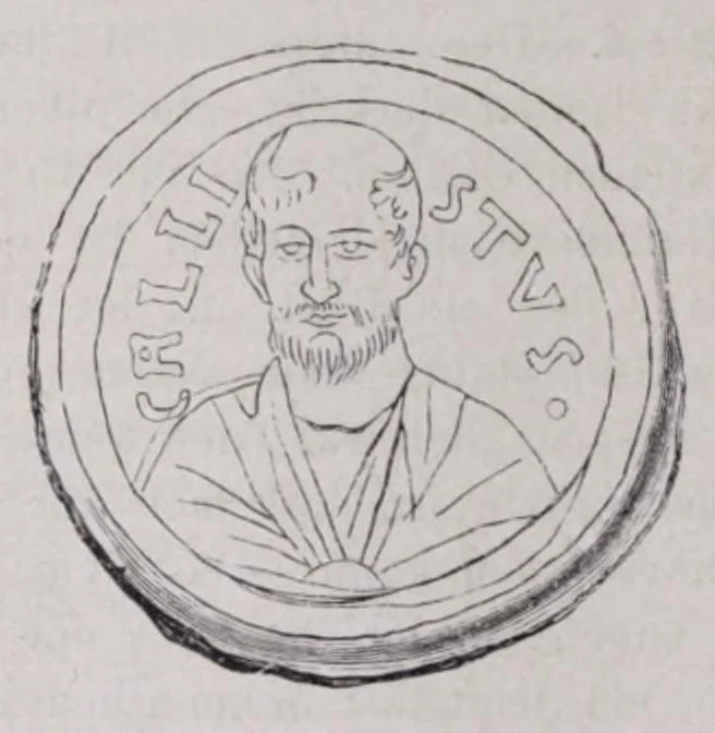 An illustration from Roma sotterranea : die römischen Katakomben. Eine Darstellung der neuesten Forschungen mit Zugrundelegung des Werkes, 1873, leaf 606