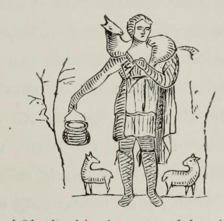 An illustration from Roma sotterranea : or some account of the Roman catacombs, especially of the cemetery of San Callisto, 1869, leaf 231
