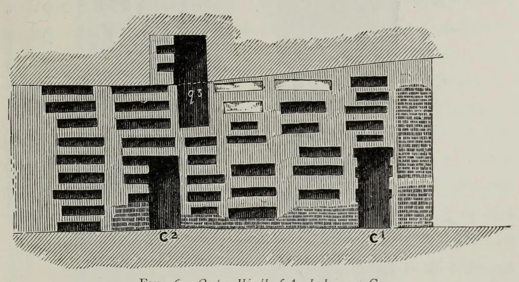 An illustration from Roma sotterranea : or some account of the Roman catacombs, especially of the cemetery of San Callisto, 1869, leaf 371