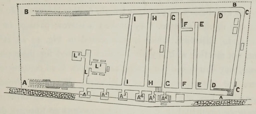 An illustration from Roma sotterranea : or some account of the Roman catacombs, especially of the cemetery of San Callisto, 1869, leaf 373