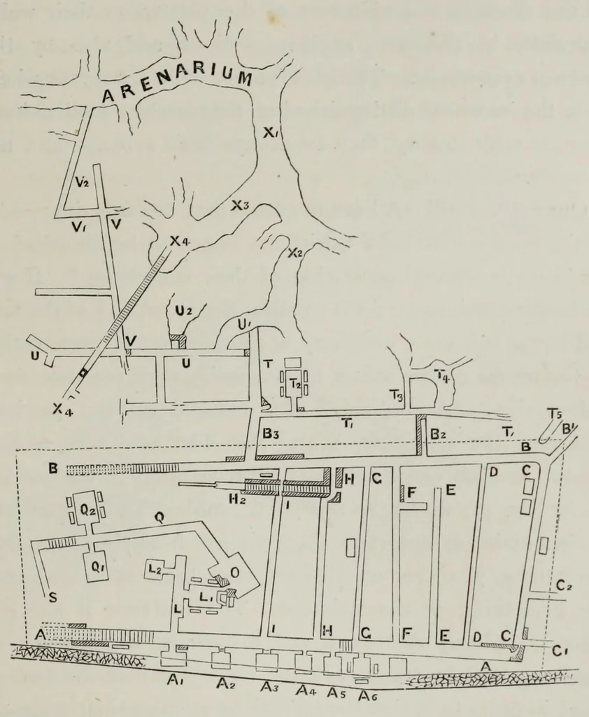 An illustration from Roma sotterranea : or some account of the Roman catacombs, especially of the cemetery of San Callisto, 1869, leaf 375