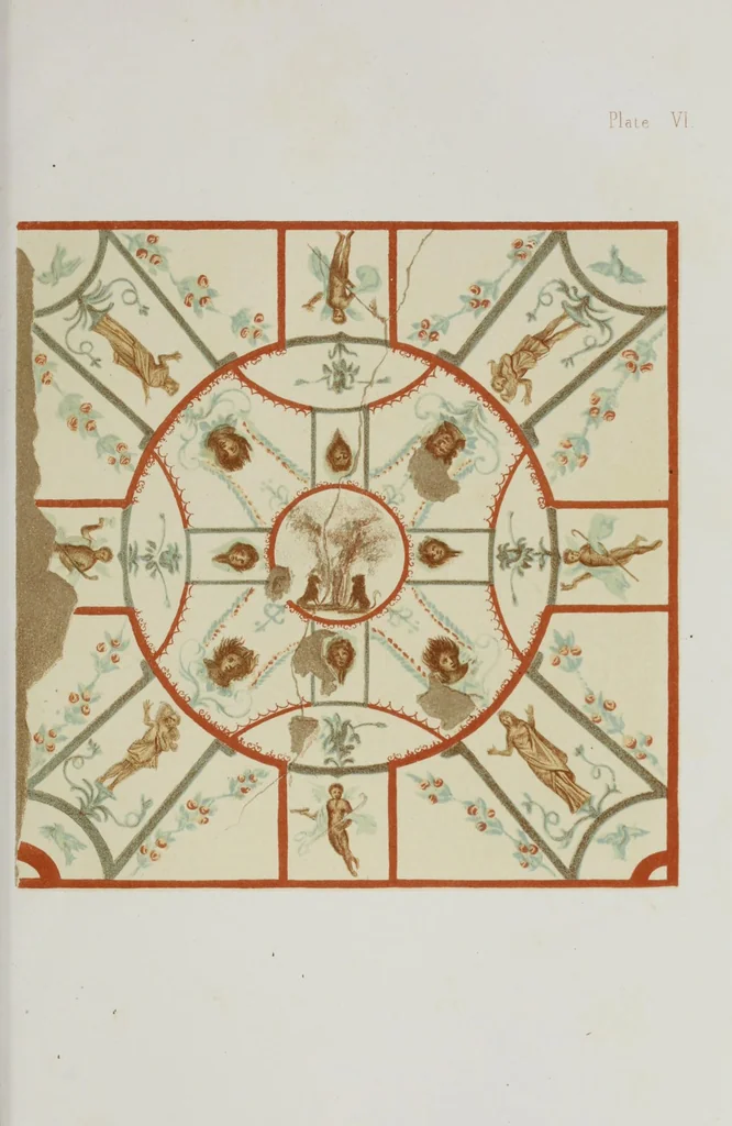 An illustration from Roma sotterranea : or some account of the Roman catacombs, especially of the cemetery of San Callisto, 1869, leaf 471